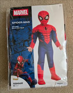 Spiderman Toodler 3/4T