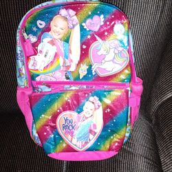 New 5 Nickelodeon JoJo Siwa Backpack/Lunch Bag 