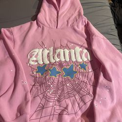 Atlanta Pink Spider Hoodie 
