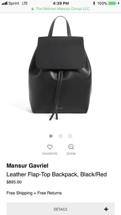 BRAND NEW MANSUR GAVRIEL AUTHENTIC LEATHER BACKPACK 🎒
