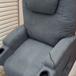 Power Lift Recliner Chair – Heavy Duty 400 lb Capacity – Massage & Heat