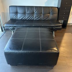 Garage Sale Futon Sofa Chairs And Table Set 