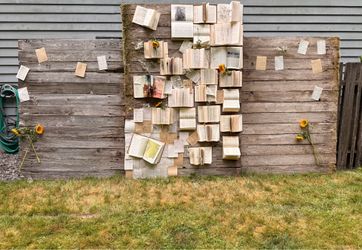 Book wall decor