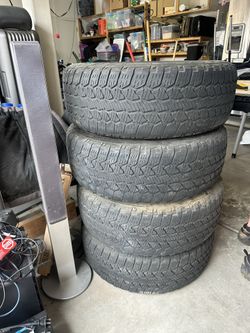 Set of 4 Rims and Tires 