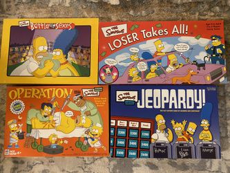 The Simpsons Board Games 
