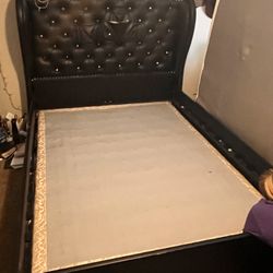 Queen size Bed frame (no mattress included)