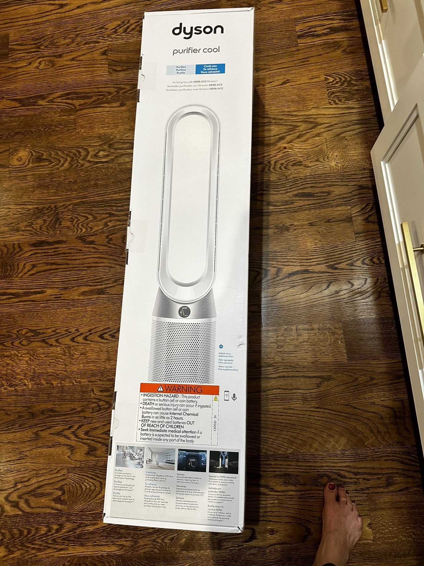 Dyson Purifier Cool TP7C Purifying Tower Fan with Additional Filter