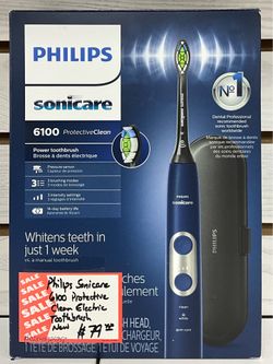 Philips Sonicare 6100 Protective Clean Electric Toothbrush New