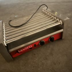 TableTop King RG1824 Hot Dog Roller Grill – 9 Rollers, 24-Hot Dog Capacity (120V)