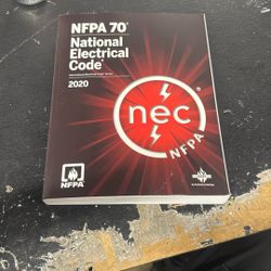 NFPA 70 National Electrical Code Book 2020