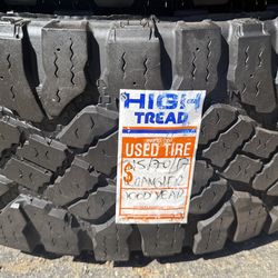 315/70/17 ONE TIRE GOOD YEAR WRANGLER DOT 2023