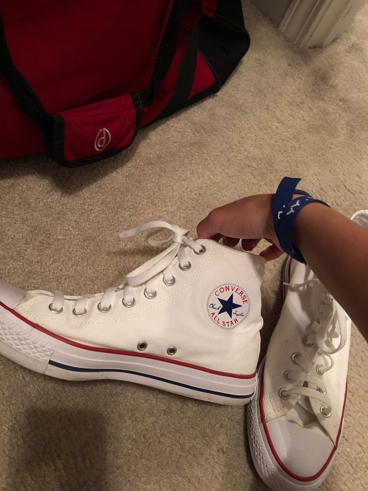 white converse