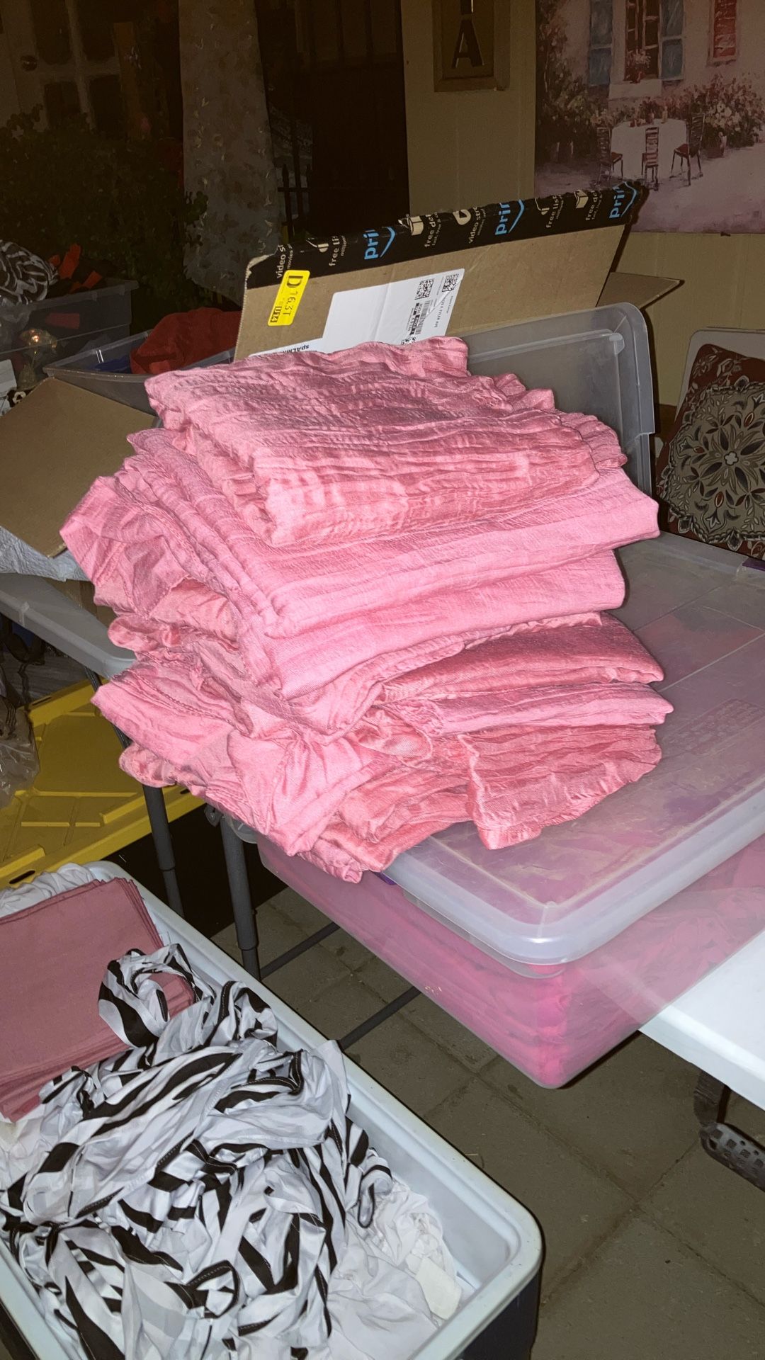 20 Dusty Pink Table Runners