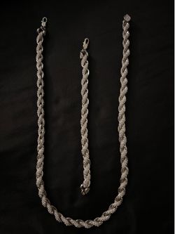iced out rope set