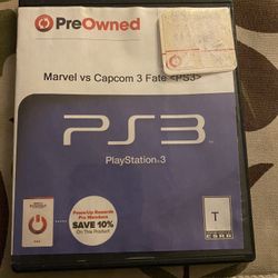 Marvel Vs Cap on 3 Fate For PS3 
