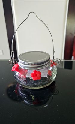 Feeder Jar Hummingbird