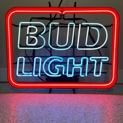 Bud Light Neon Beer Sign 