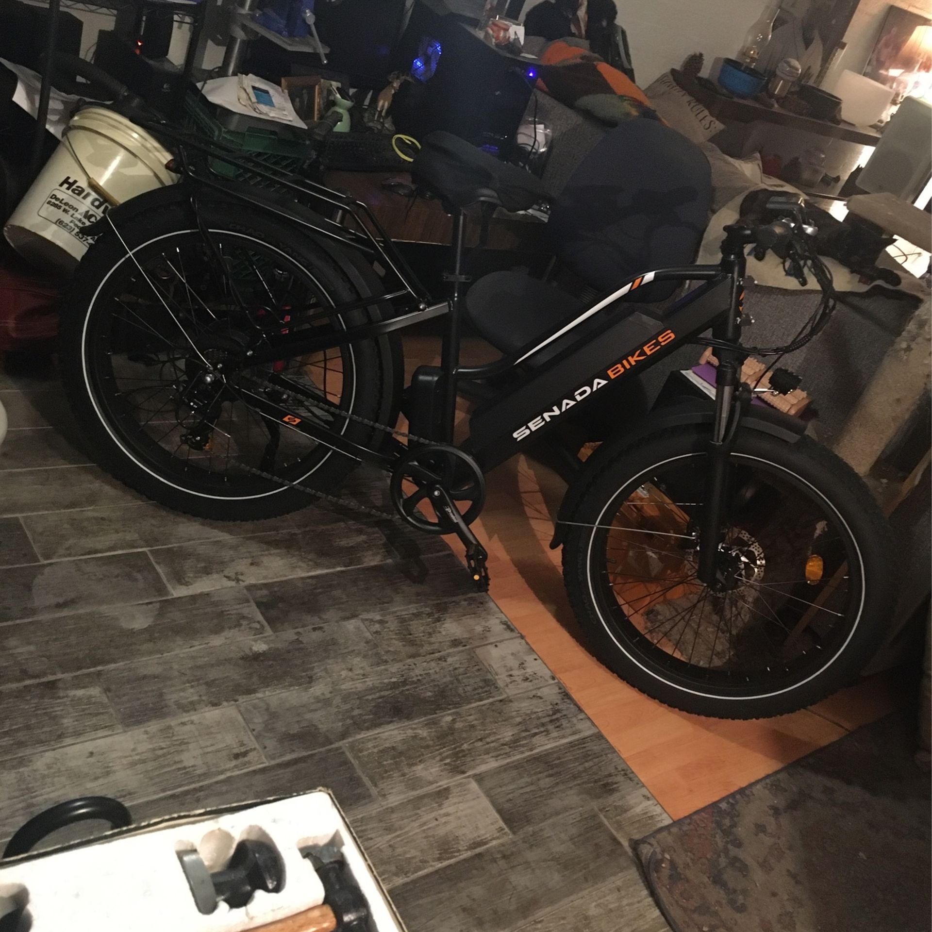 Huge New Year Sale Senada Herald Plus 30+ Mph And 80 Mile Range W/1000 watt + Best In Class 95 NewtonmtrsTorque, Hybrid Between Reg Top Tube + PS Thru