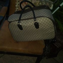 A Travel Bag With Wheels