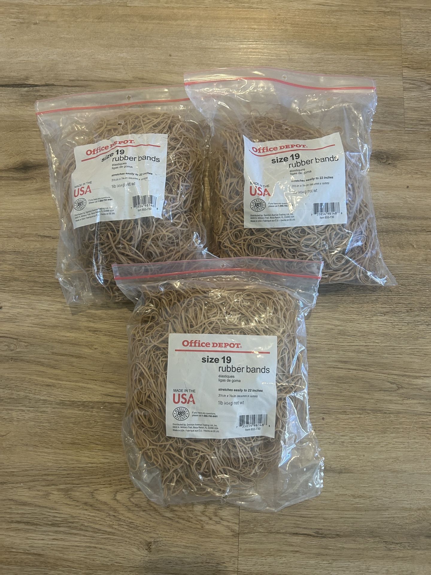 Office Depot Rubber Bands