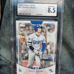 Shohei Ohtani 8.5 Graded Card 