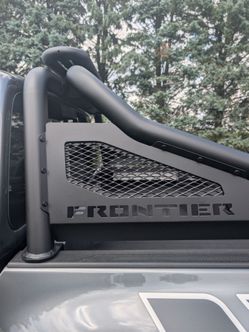 Nissan frontier OEM rack with LED light
