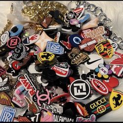 12 Pc Assorted Croc Charms