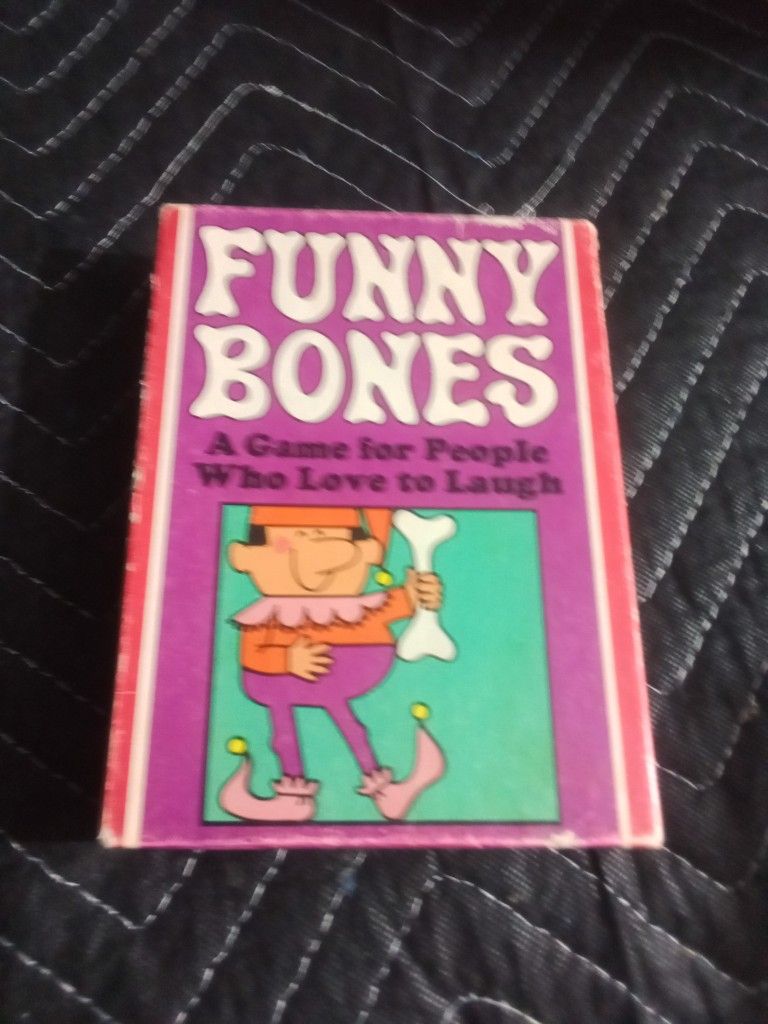 Vintage Card Game Funny Bones