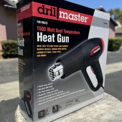 BRAND NEW IN BOX NEVER USED Drill Master Heat Gun 1500 Watts