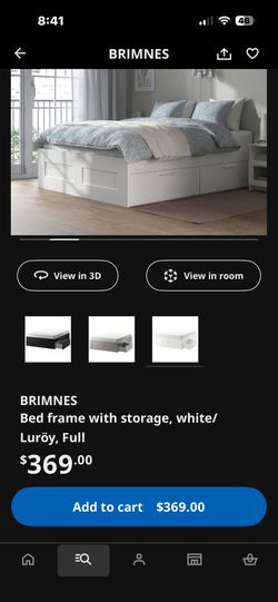 Storage Bed Full Size