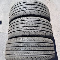 Set of 3 245 45 18 Continental ProContact TX tires