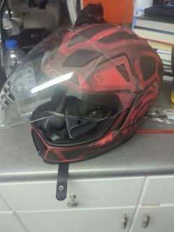 Icon motorcycle helmet