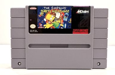 Snes - The Simpson Barts Simpson
