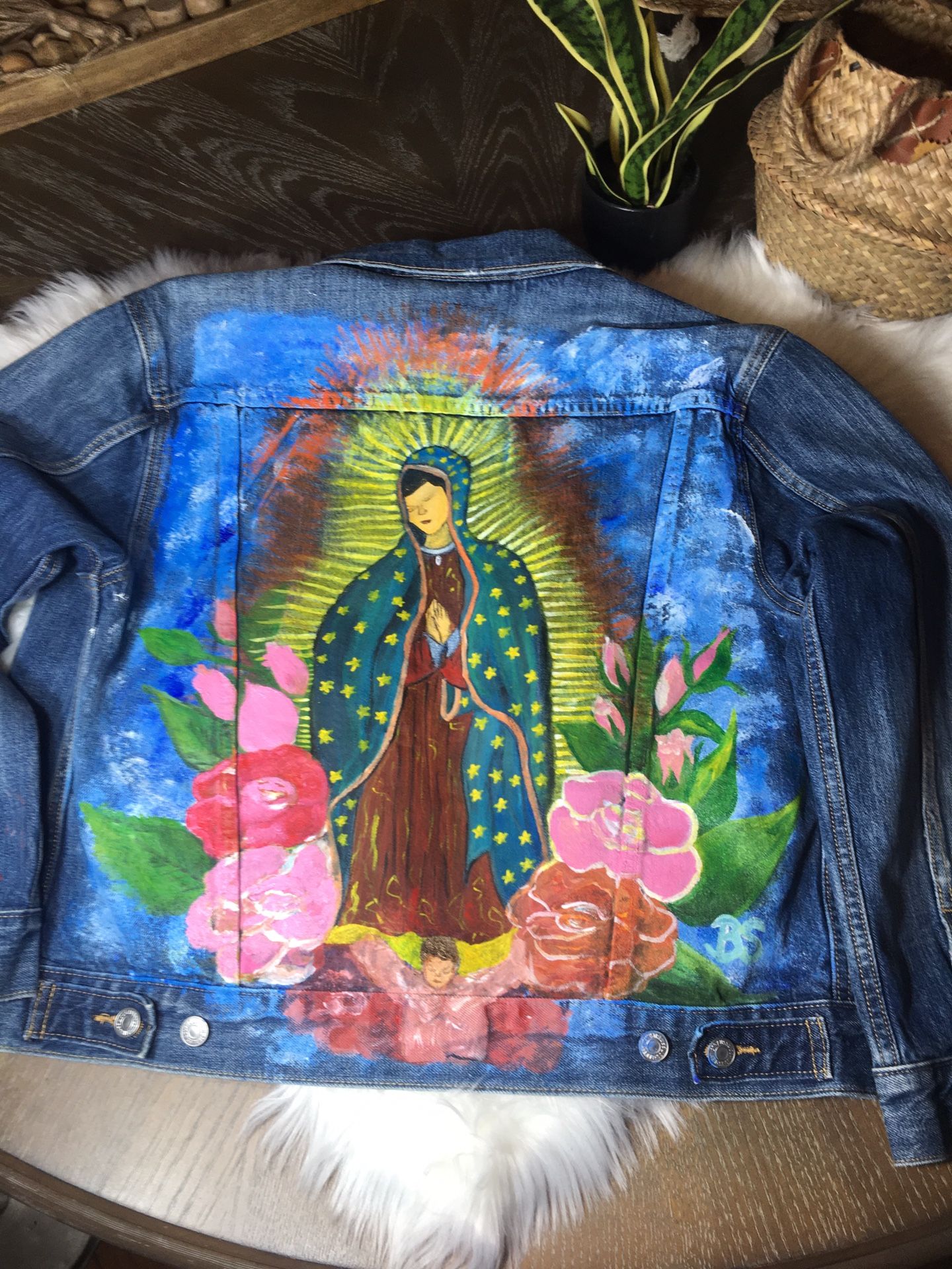 NWT OUR LADY OF GUADALUPE LEVI’S  JACKET 