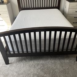 Queen Bed Frame and Box Springs