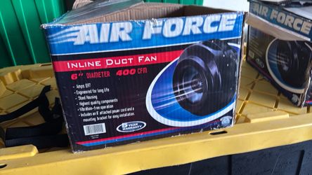 Air Force inline duct fan