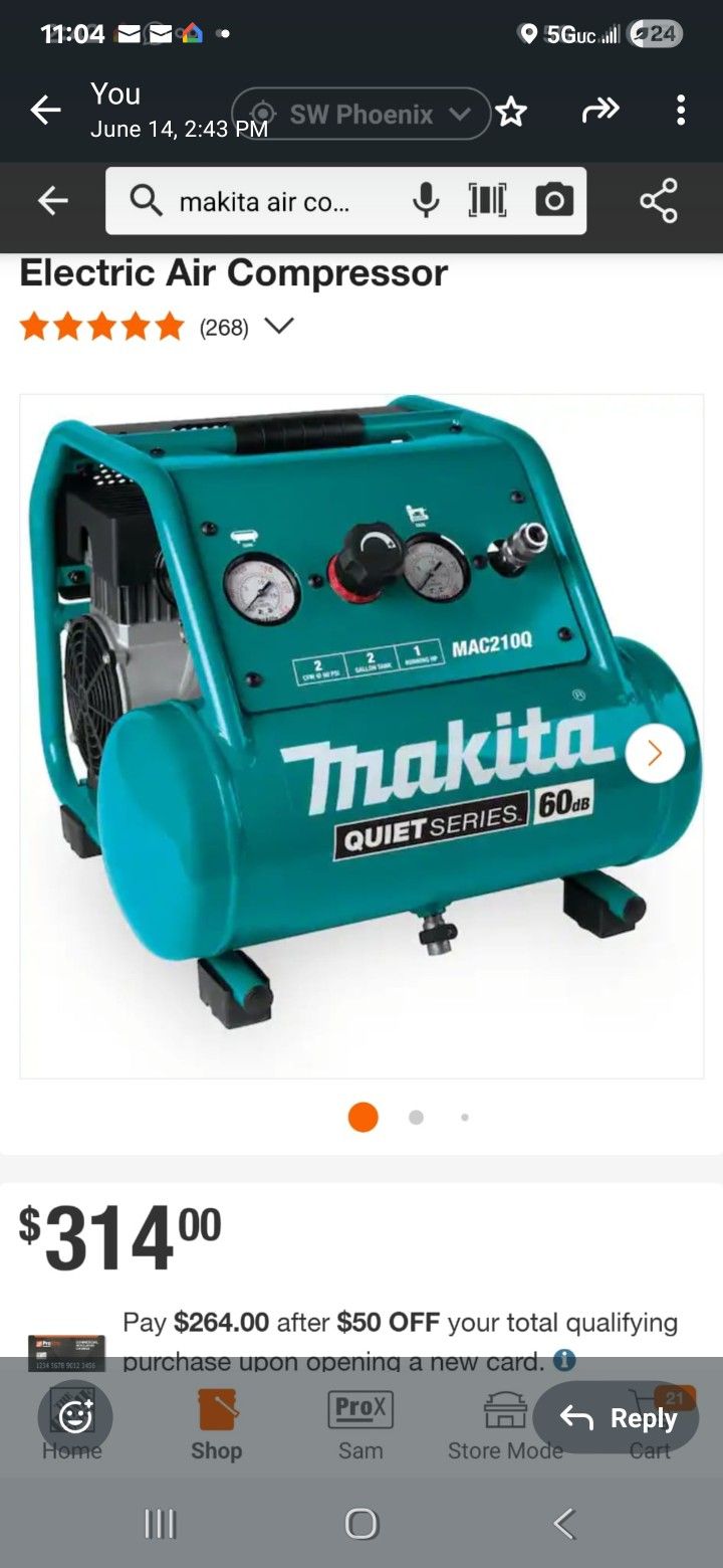 Makita Air Compressor