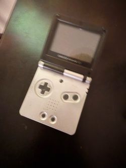 GBA SP AGS-001 Limited Ed Platinum/Onyx