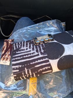 Woodin Fabric Purse