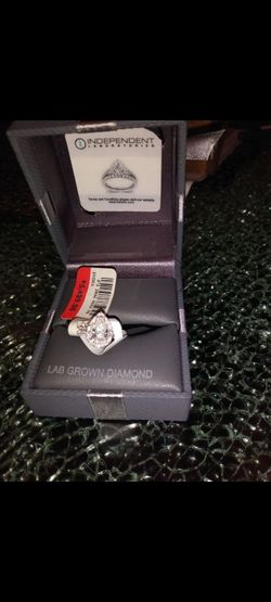 Aniyo de oro Blanco,14k