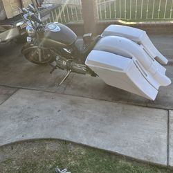 Vstar 1100  Stretch Bags & Fender