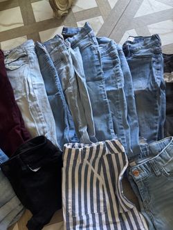 Girls jeans size 10-12