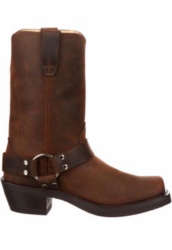 Durango Men's Harness Boot  SIZE 9 Wide NEW IN BOX 100% LEATHER