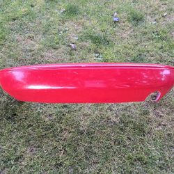 1990 To 1997 Mazda Miata Rear Bumper Cover,  RED  90-97 