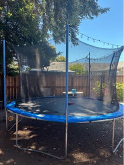 Trampolin & ladder for Cheap!