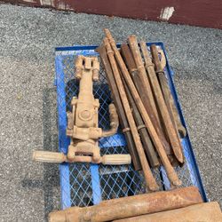 Old Jack Hammer And Good Jack Hammer Bits