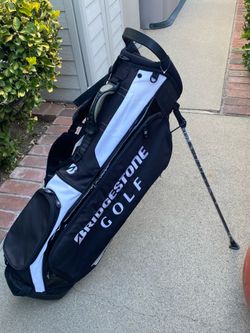 New Bridgestone Black Golf Bag