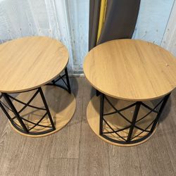 Wooden Night Stand Side Table 