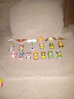 Mario Bros Cars (Small Cars) $4 Each Cars With Gliders $8 Each