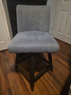 Set of Grey bar stools